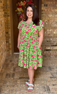 Luciana Floral Dress