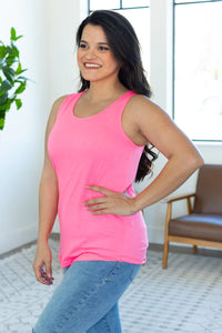 Tiffany Tank in Neon Pink - FINAL SALE