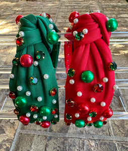 Festive Knotted Headbands