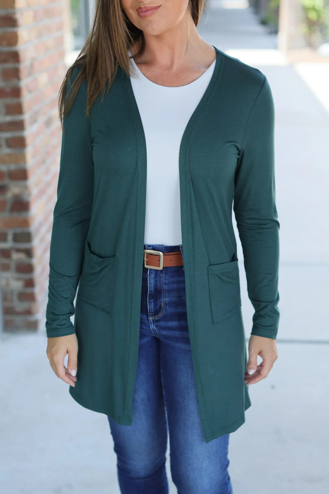 PREORDER - Classic Cardigan - Evergreen