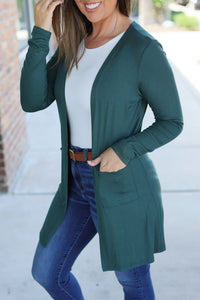 PREORDER - Classic Cardigan - Evergreen