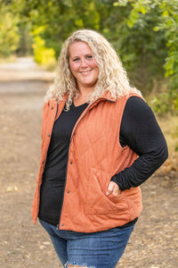 Corduroy Vest - Pumpkin