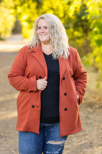 Scarlett Sweater Jacket - Nutmeg