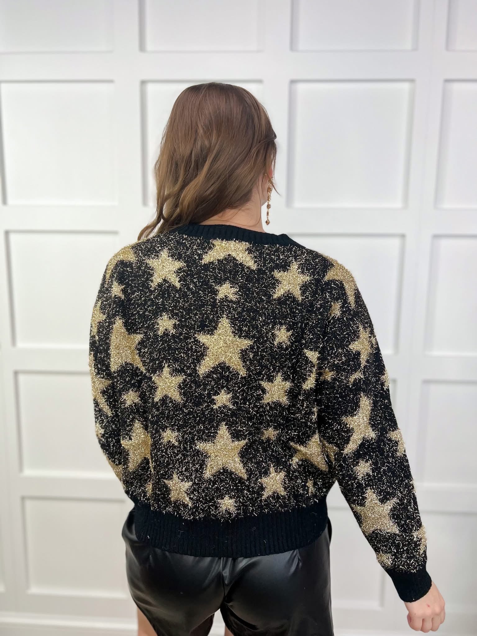 Time To Shine Star Sweater