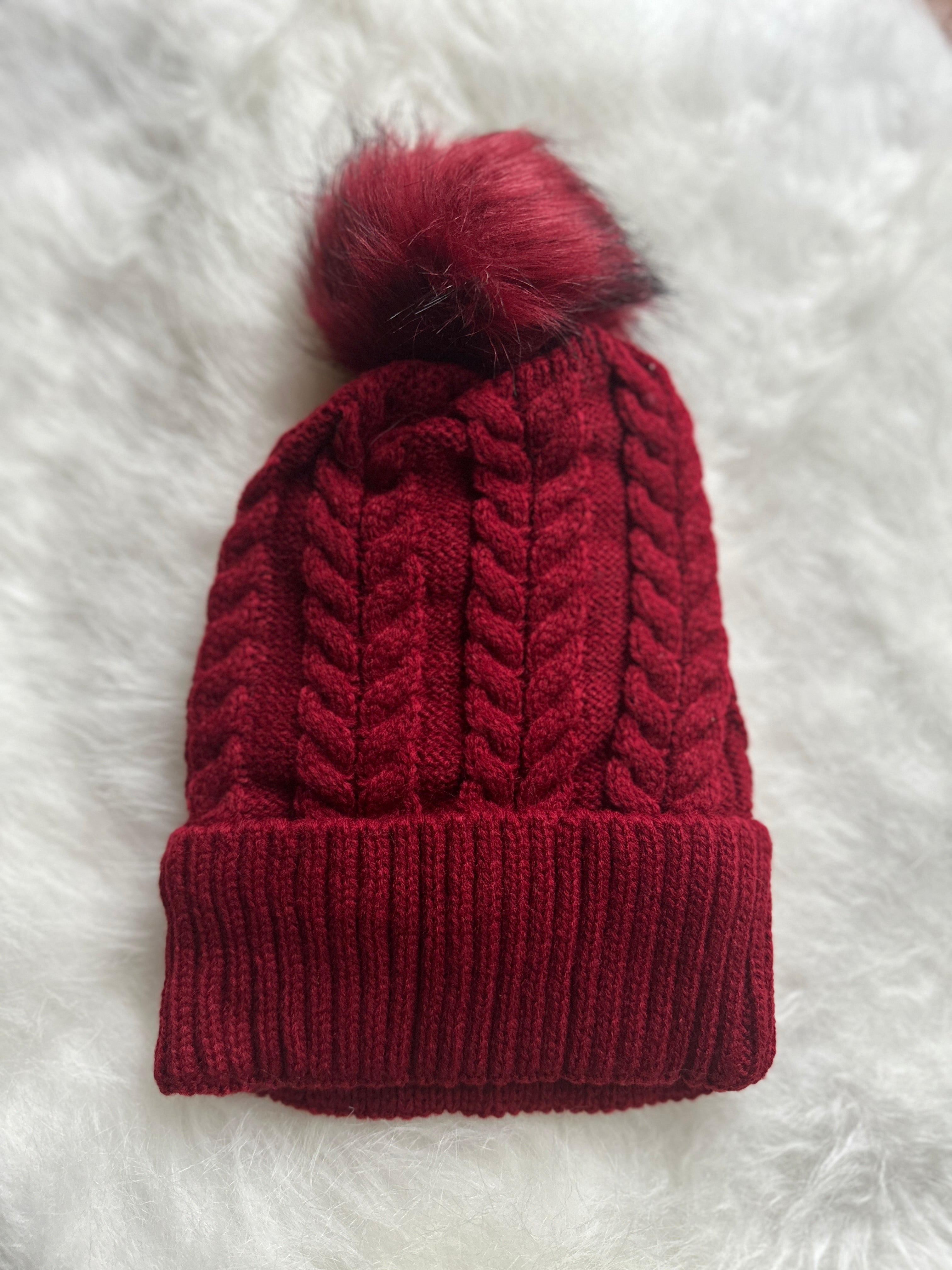 Rene Beanie - Burgundy