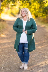 Classic Cardigan - Evergreen