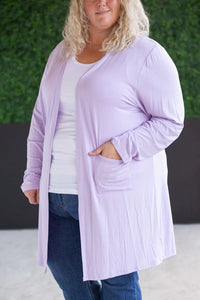 Classic Cardigan - Lavender