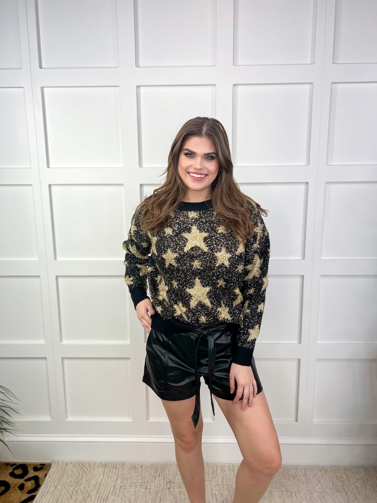 Time To Shine Star Sweater