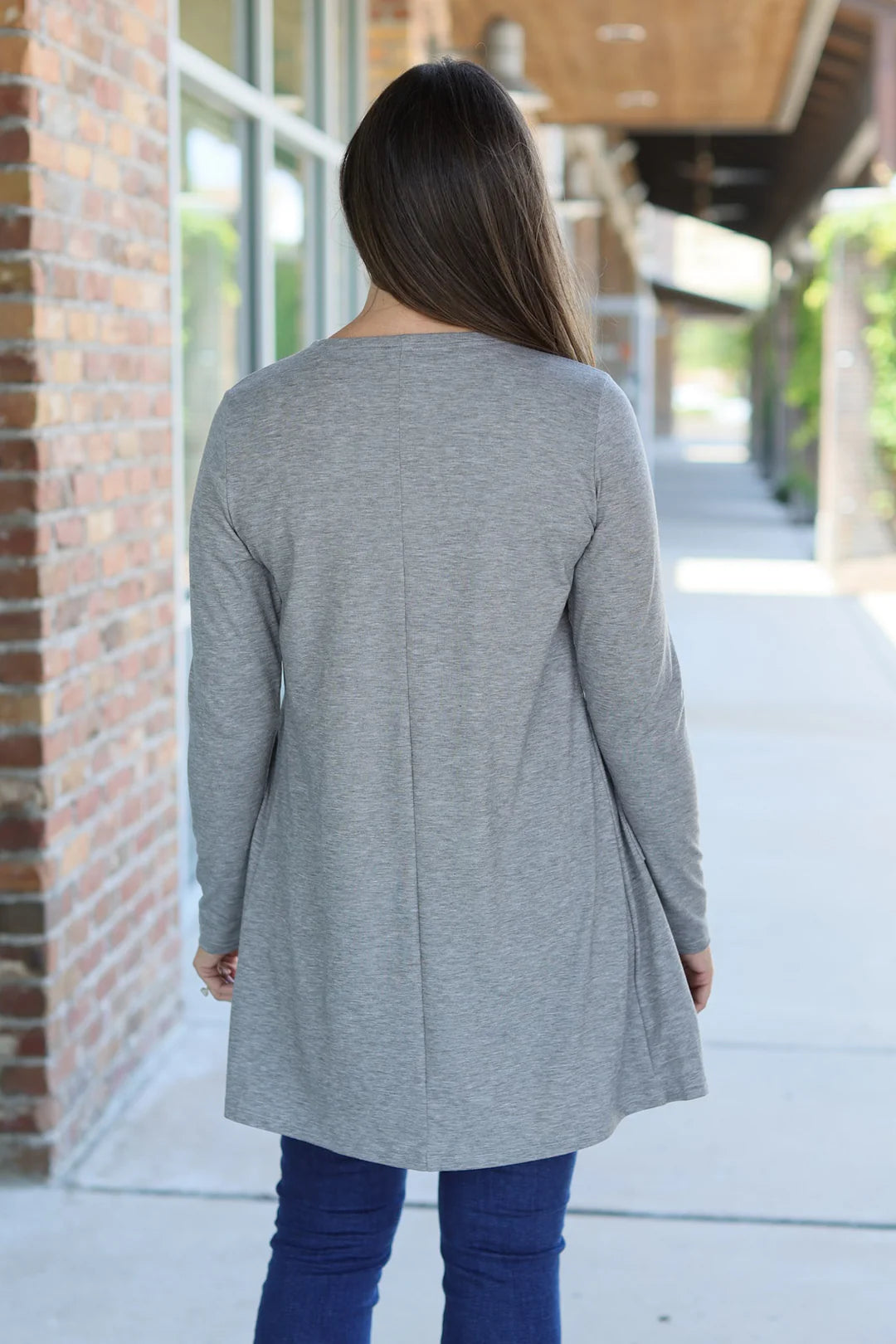 PREORDER - Classic Cardigan - Light Grey