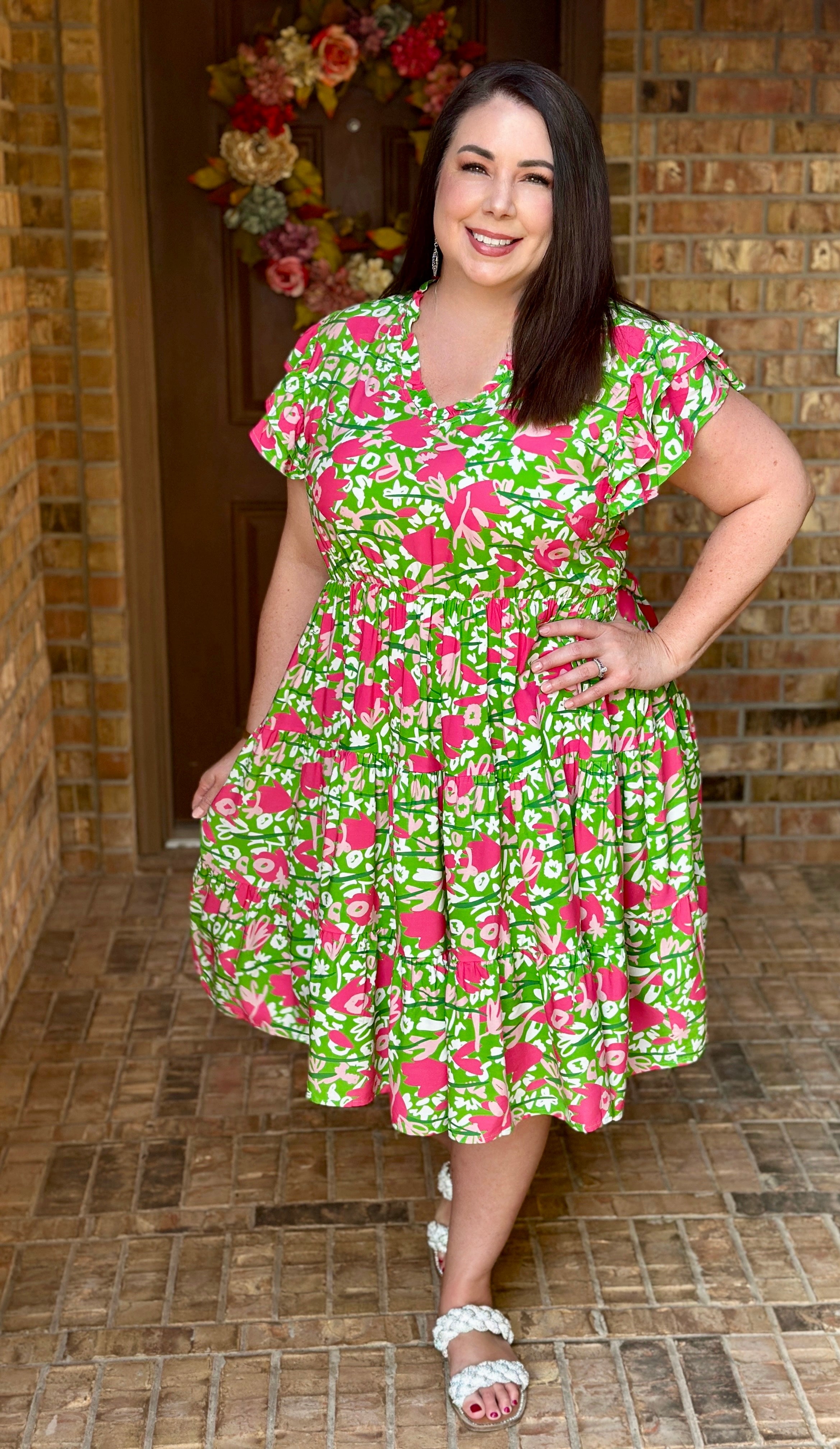 Luciana Floral Dress