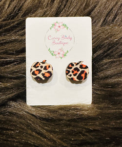 Fall Pumpkin Earrings