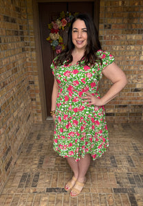 Luciana Floral Dress