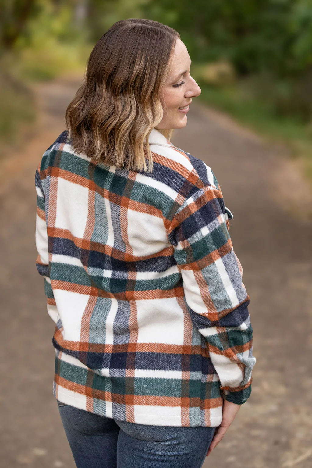 Norah Plaid Shacket - Harvest Plaid