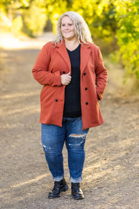 Scarlett Sweater Jacket - Nutmeg