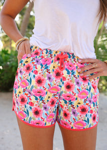 PREORDER-Fields Of Floral Everyday Shorts