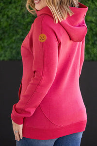 Scuba HalfZip Hoodie - Berry