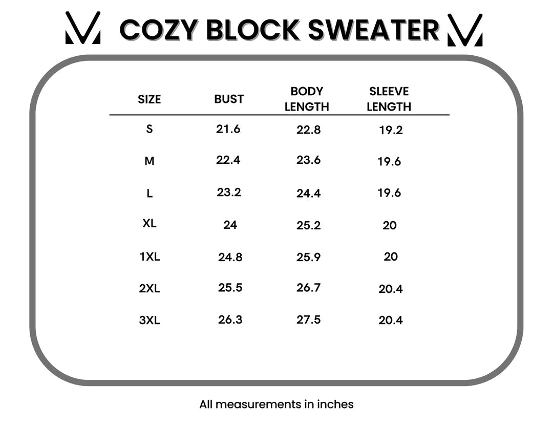 Cozy Block Sweater