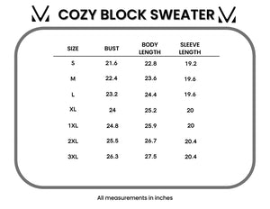 Cozy Block Sweater