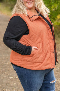 Corduroy Vest - Pumpkin