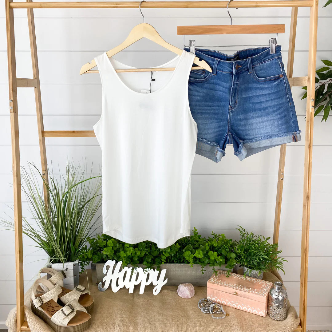 Tiffany Tank in White