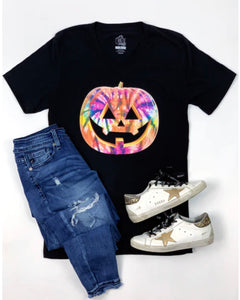 Groove Jack-O-Lantern V-neck Tee