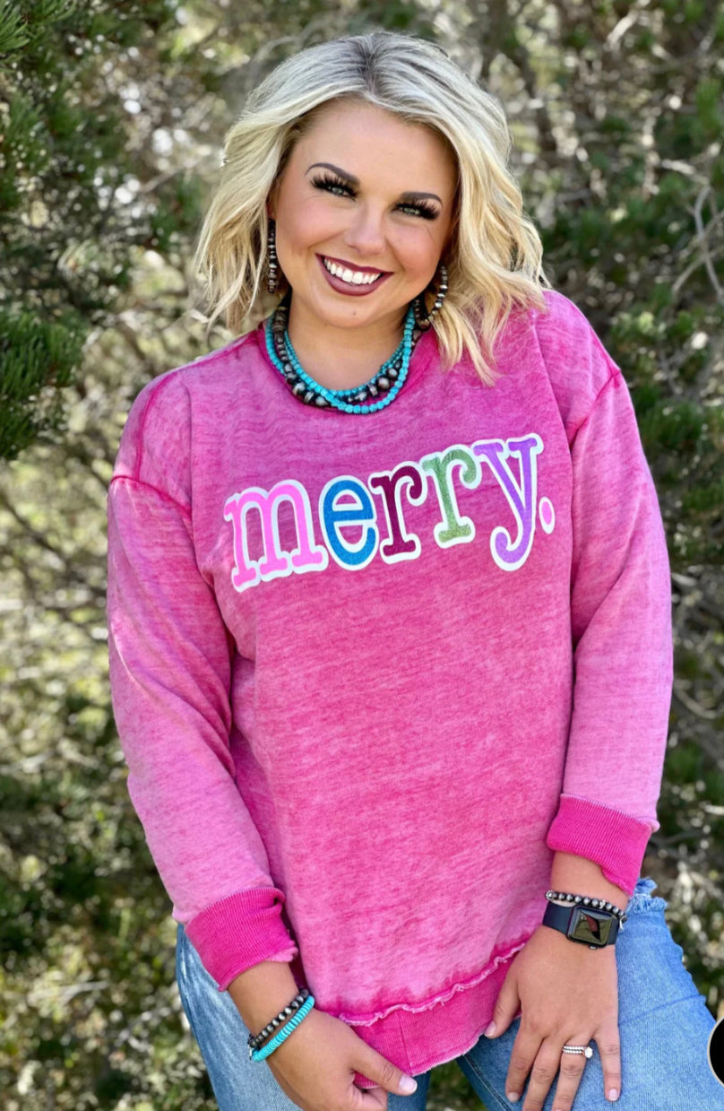 Merry Glitter Sweatshirt