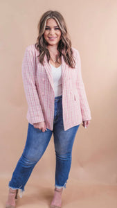 Fashionable Affairs Tweed Blazer