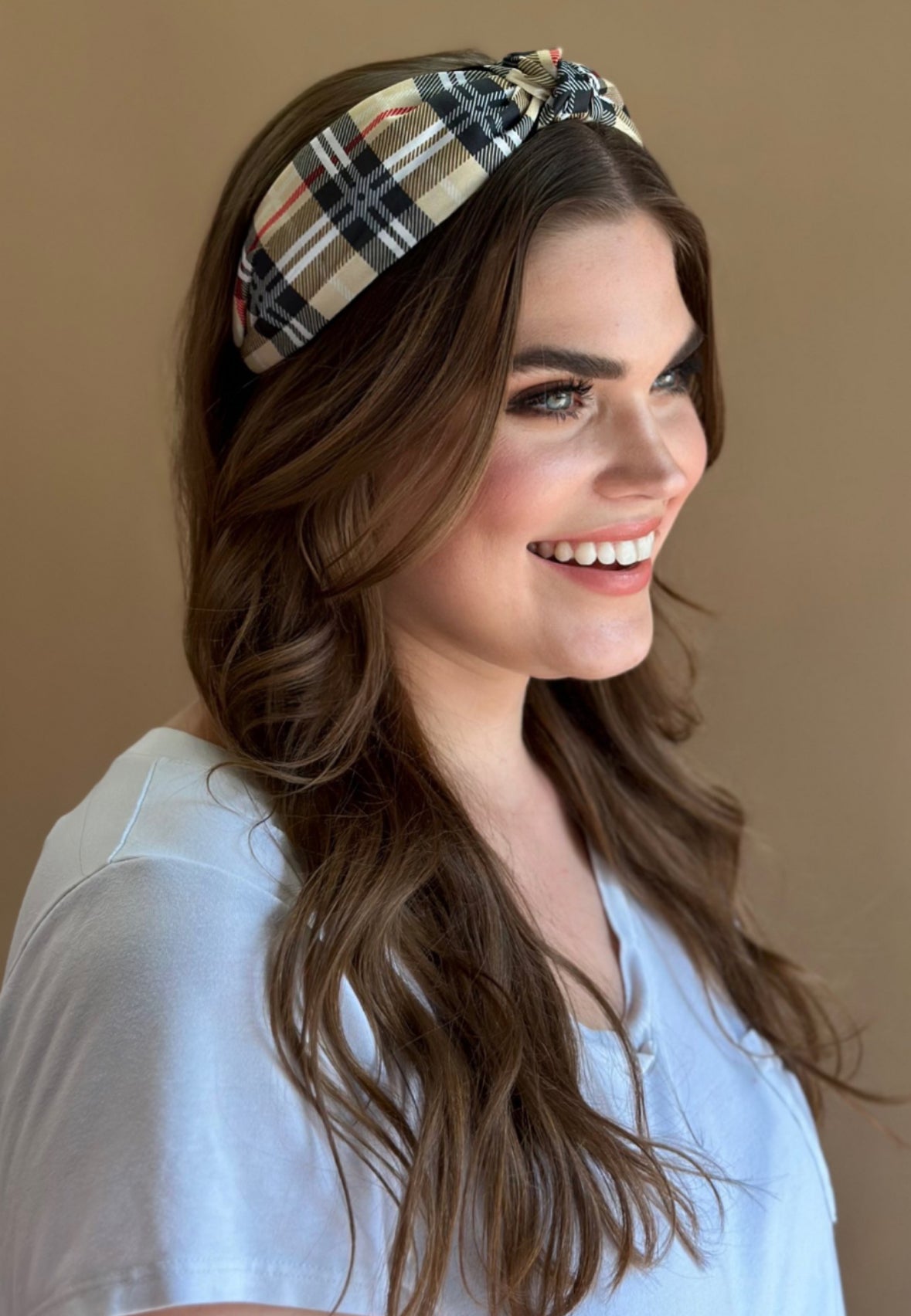 Fall Plaid Headband