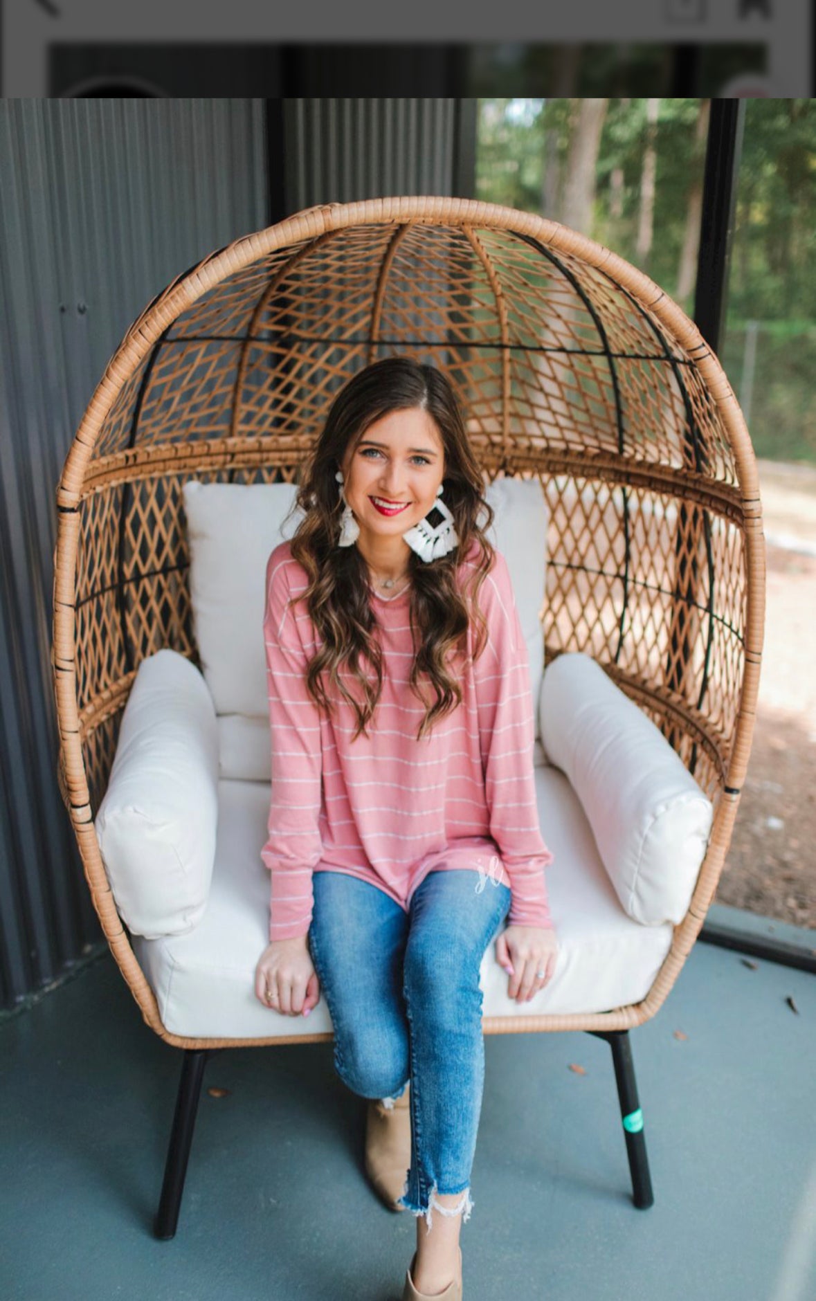 Sarah Striped Top