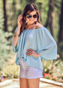 Charlotte Cold Shoulder Top