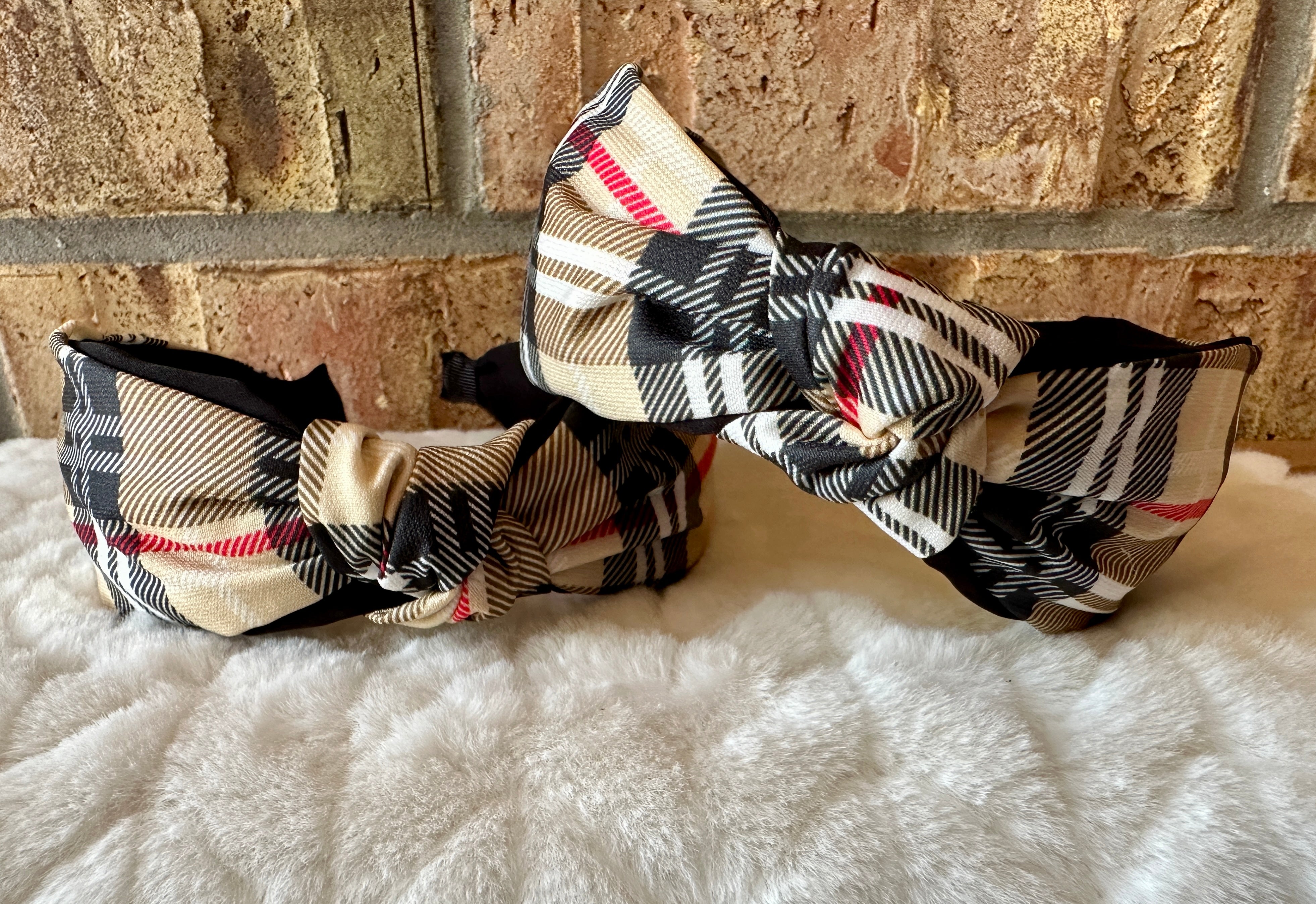 Fall Plaid Headband