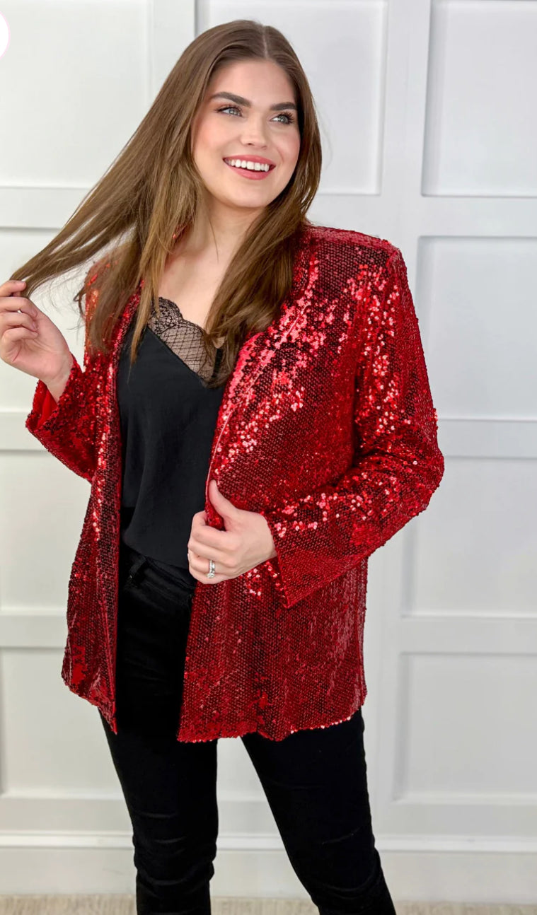 Sequin City Blazer