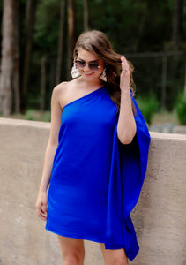 Date Night Dress in Royal Blue