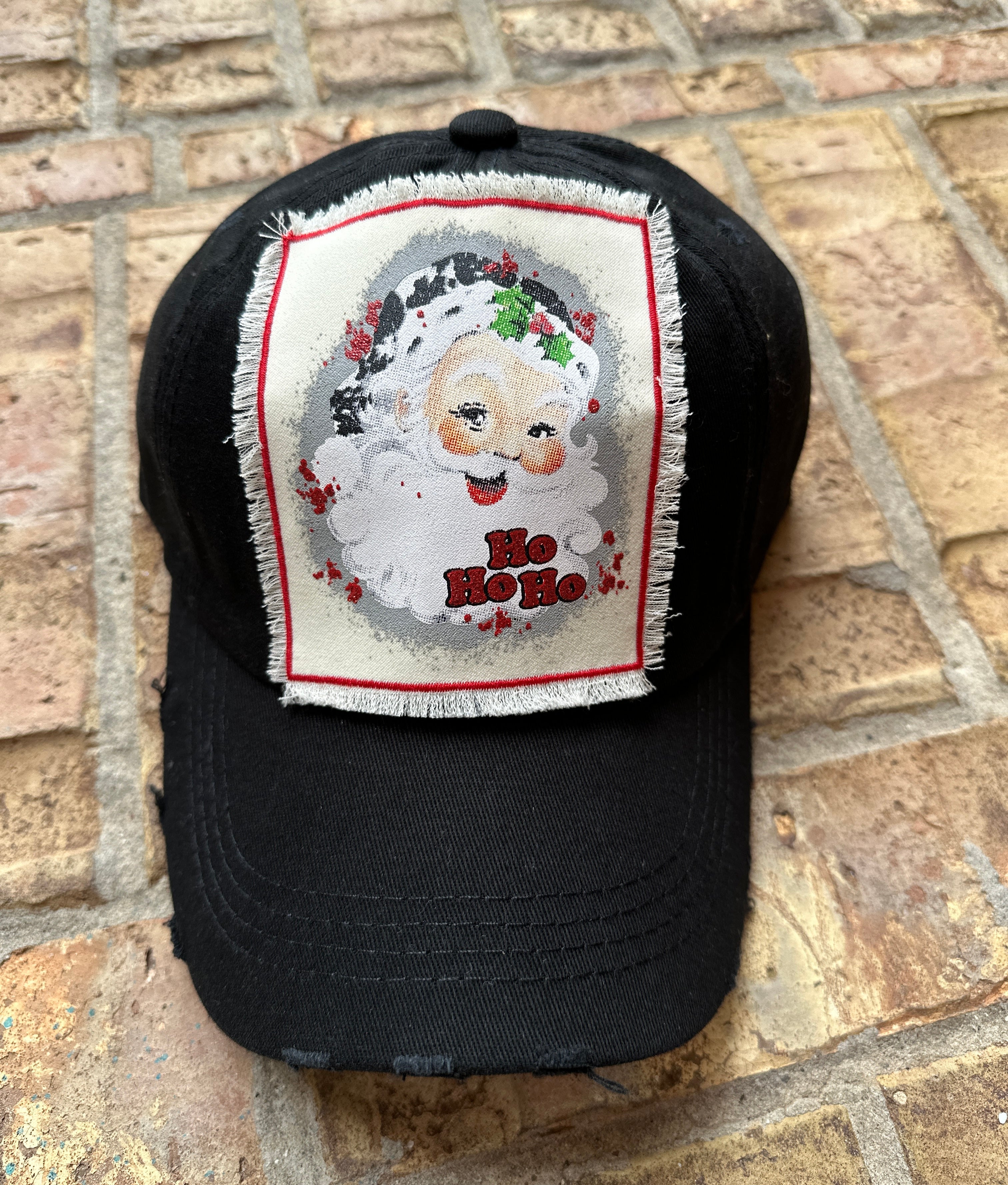 Ho Ho Ho Patch Hat