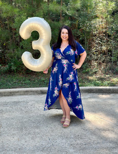 Harley Dress in Royal Blue