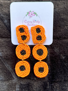 Boo Beaded Earrings