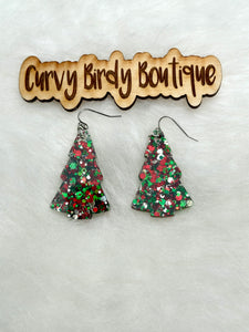 Christmas Tree Earring - Hypoallergenic