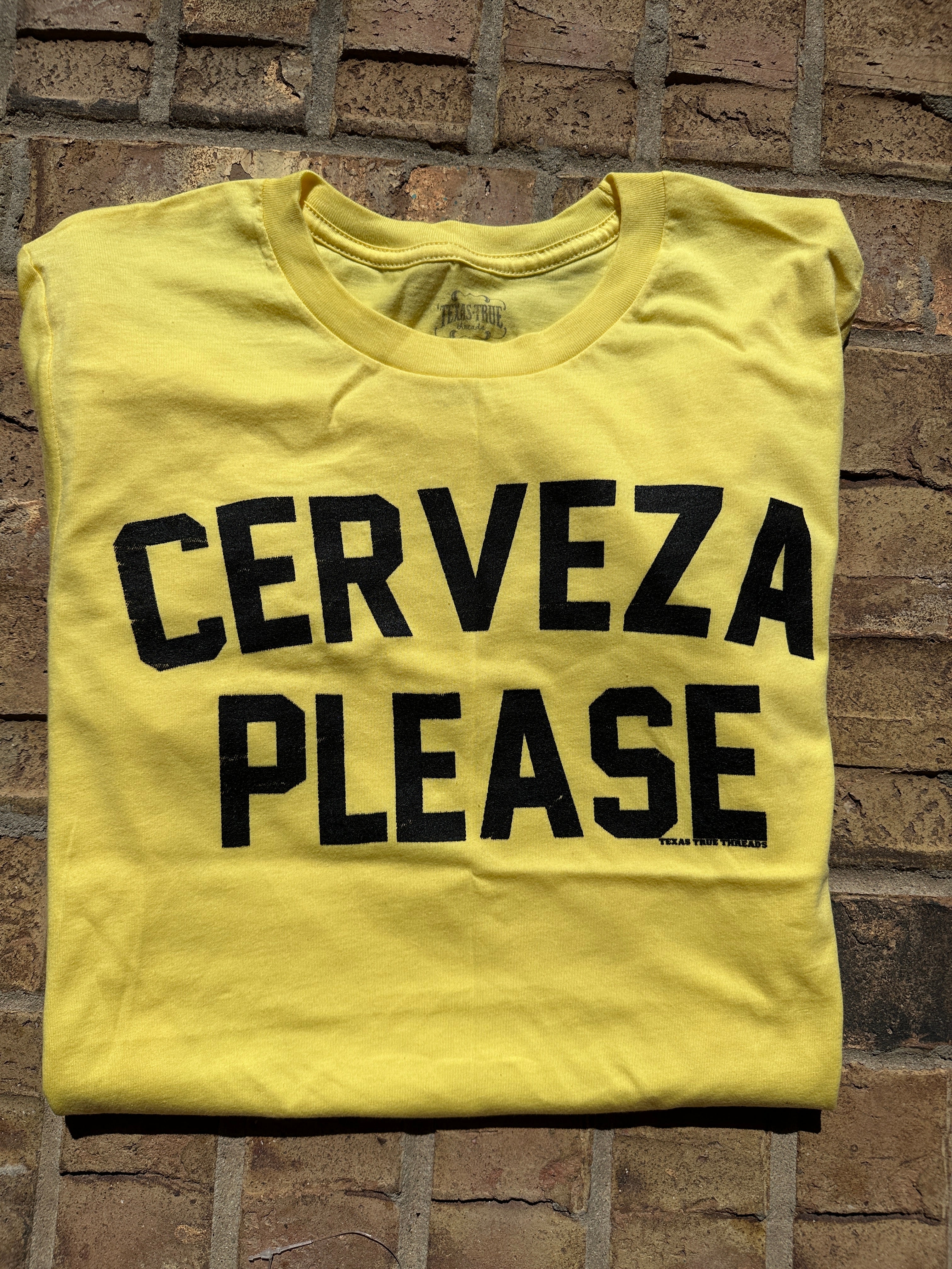 Cerveza Please Tee - Medium