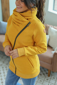 Quinn ZipUp Cowl - Mustard