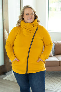 Quinn ZipUp Cowl - Mustard