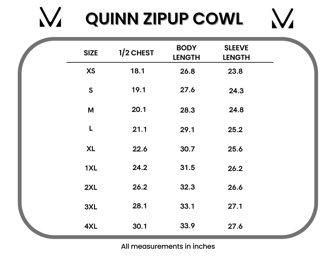 Quinn ZipUp Cowl - Mustard