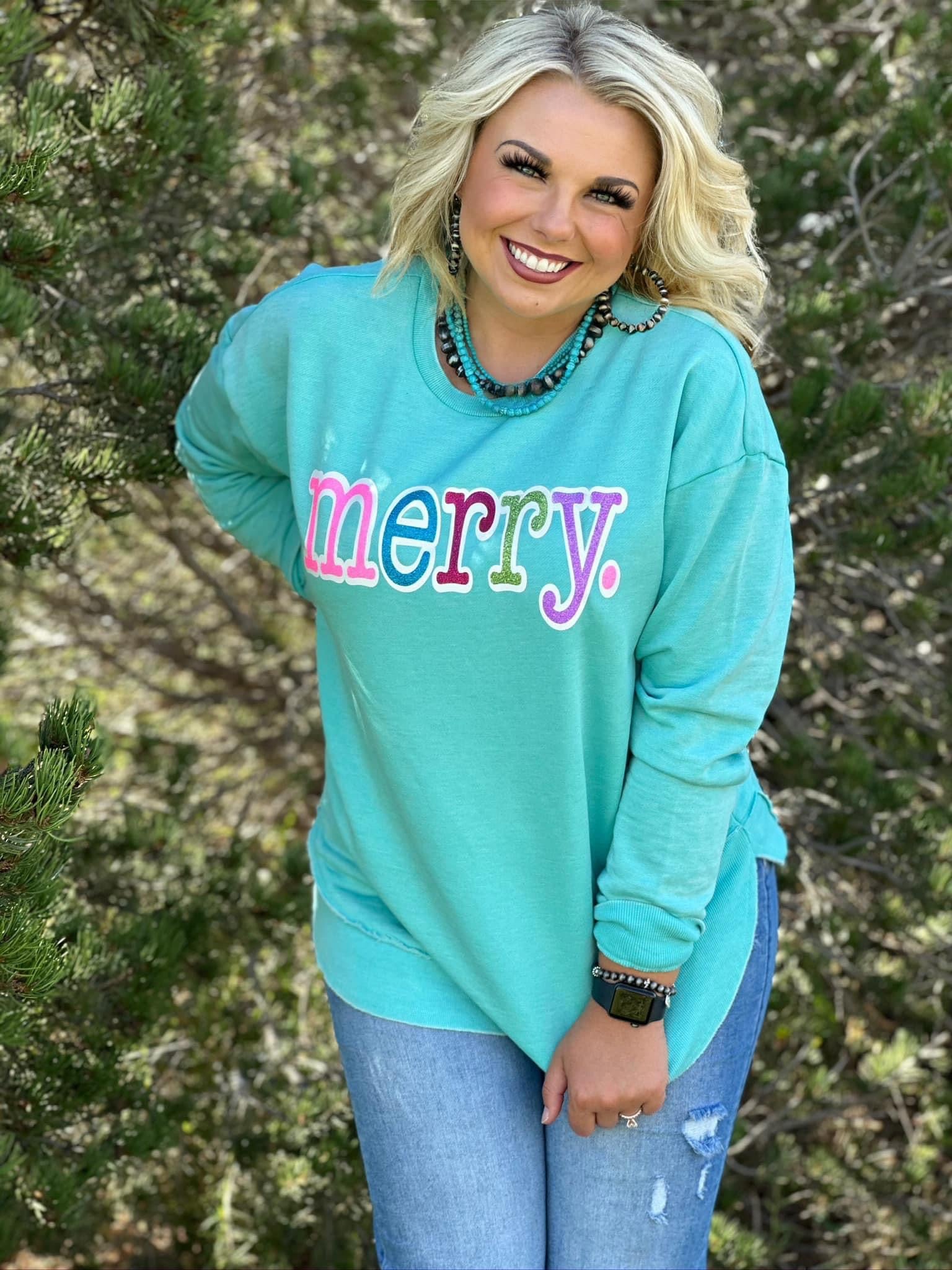 Merry Glitter Sweatshirt