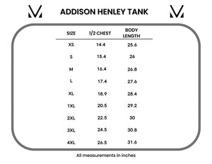 Addison Henley Tank - Blue