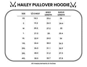 Hailey Pullover Hoodie - Berry Pattern Mix