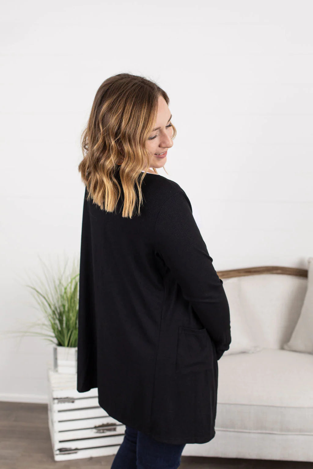 Rachel Cardigan in Black