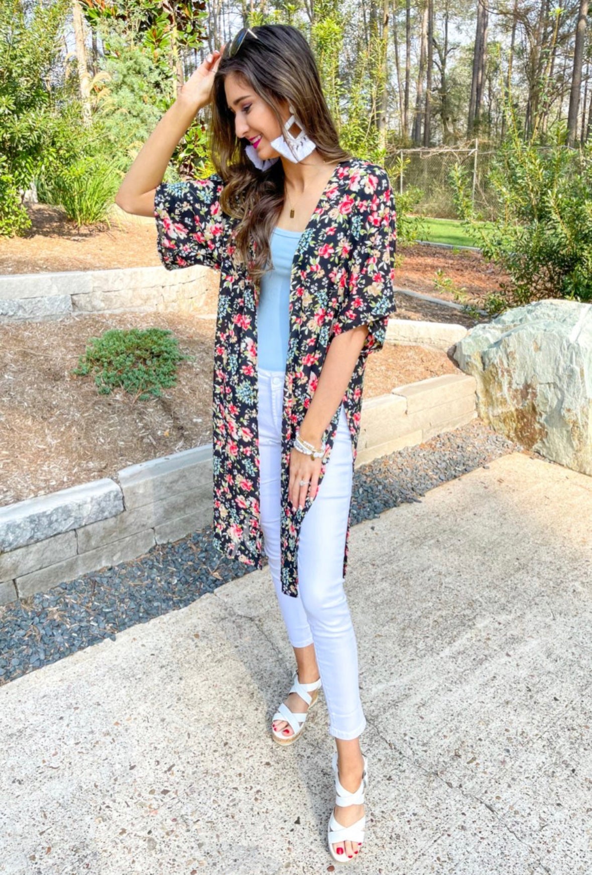 Garden Party Floral Kimono