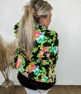 Betsy Floral Blazer