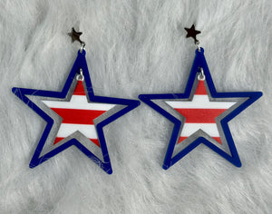Dangle Stars Earrings