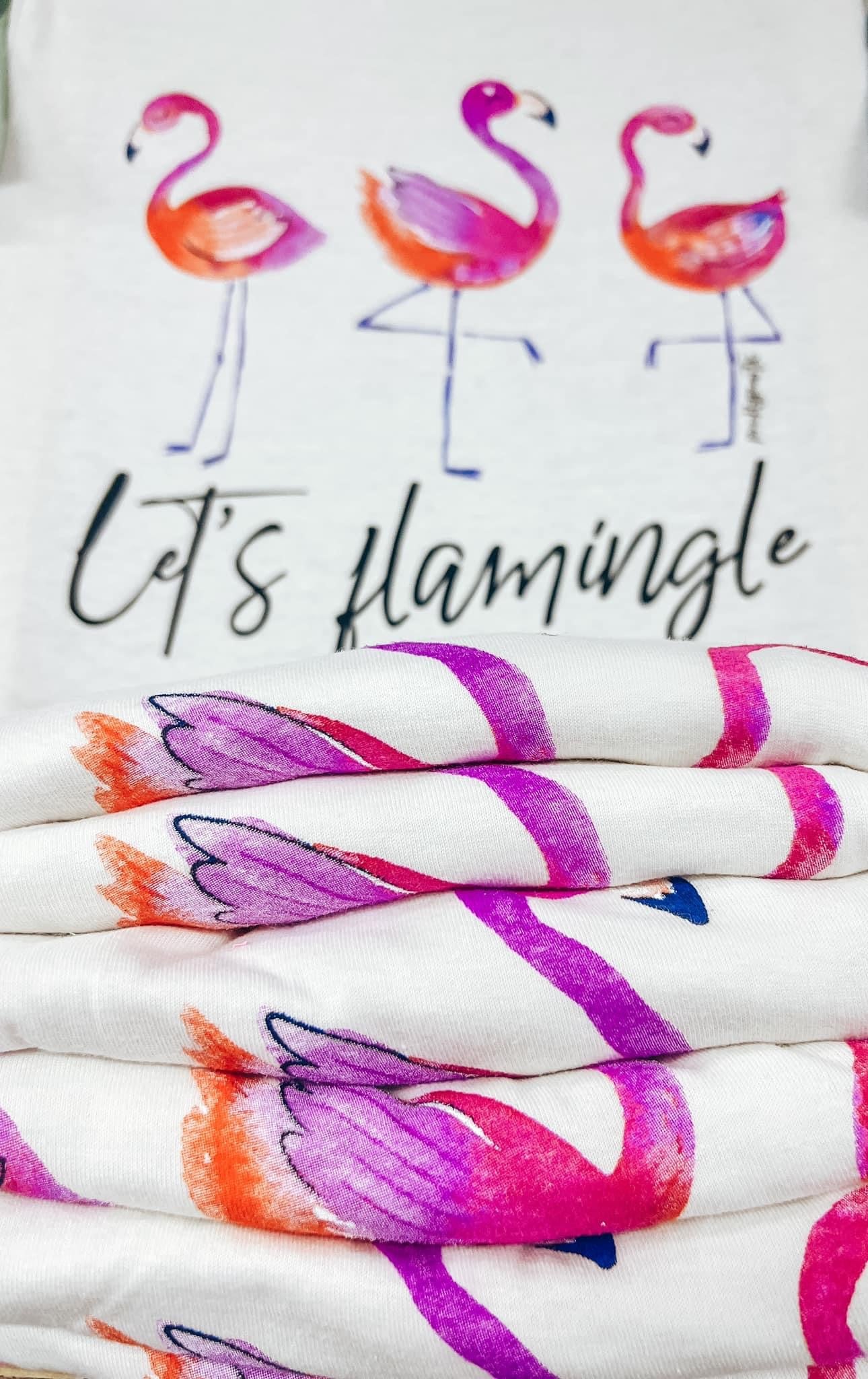 Let’s Flamingo Tee