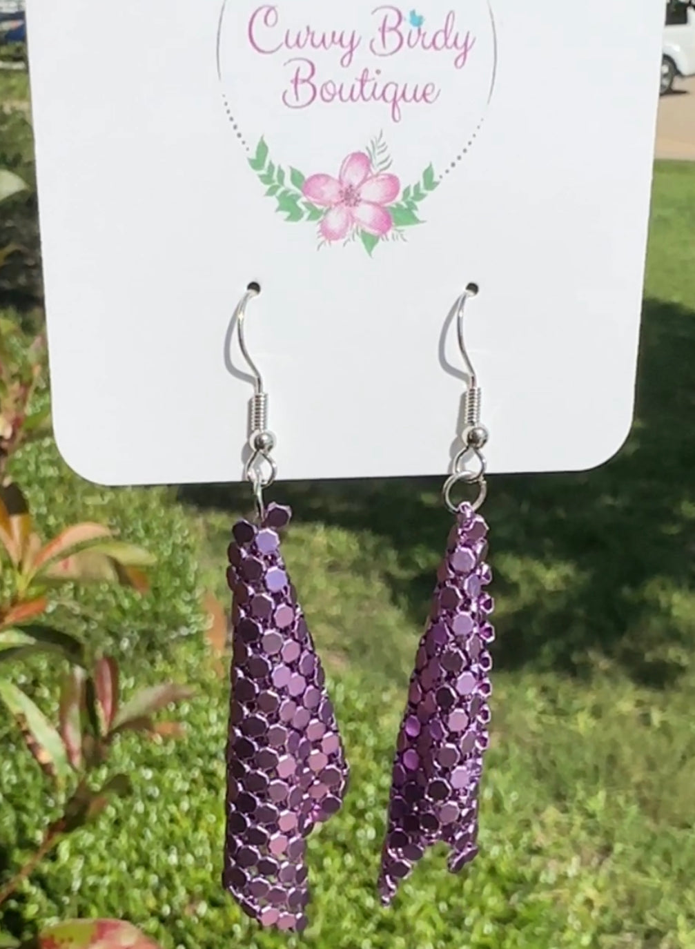 Pretty in Purple Earrings